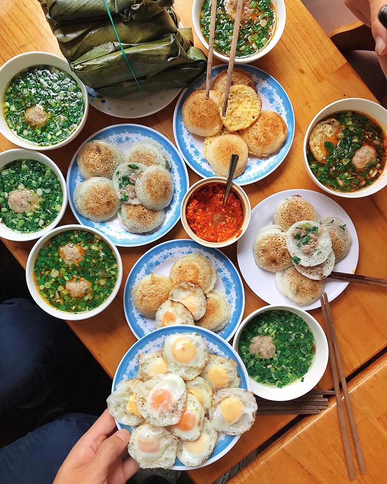 quán ăn sáng gần Hồ Xuân Hương Đà Lạt