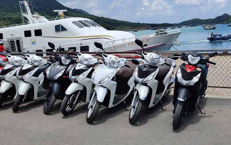 Địa chỉ thuê xe máy tại Côn Đảo