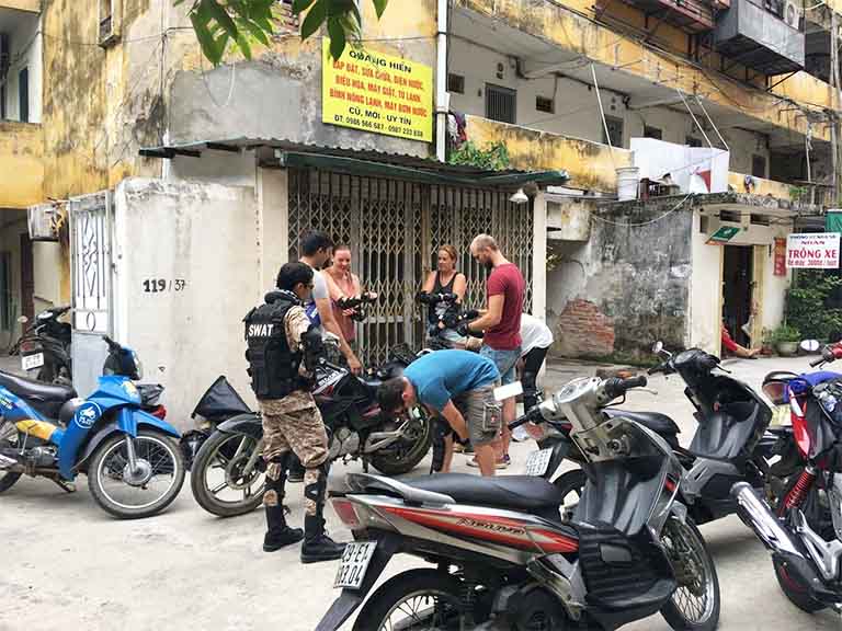 Địa điểm cho thuê xe máy tại quận Ba Đình Hà Nội