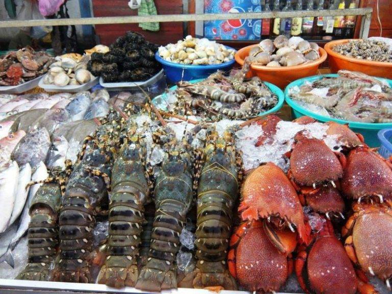 chợ hải sản tại quy nhơn tươi ngon