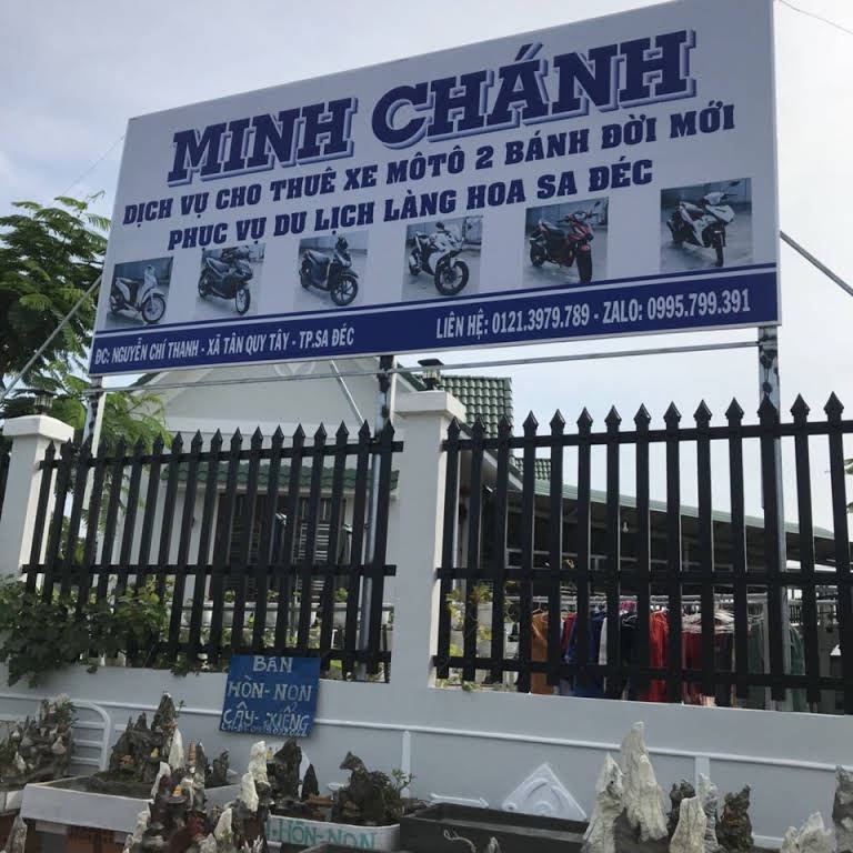 Cửa hàng thuê xe máy Cao Lãnh – Sa Đéc Đồng Tháp - Minh Chánh nổi tiếng vì giá thuê rẻ.