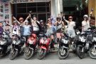 Cửa hàng Đức Thắng cho thuê xe máy quy mô lớn với nhiều dòng xe, mẫu mã, màu sắc và kiểu dáng.