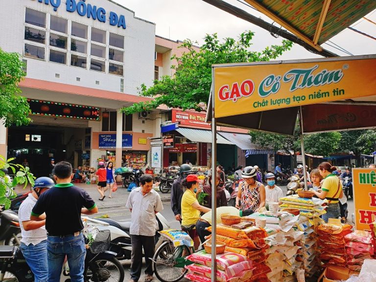 Chợ Đống Đa truyền thống lâu đời của thành phố Đà Nẵng