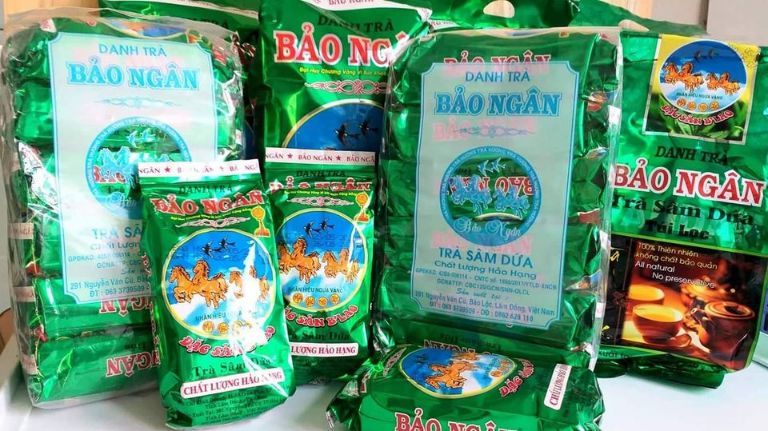 Trà sâm dứa Bảo Ngân là loại trà quen thuộc trong gia đình người dân Đà Nẵng