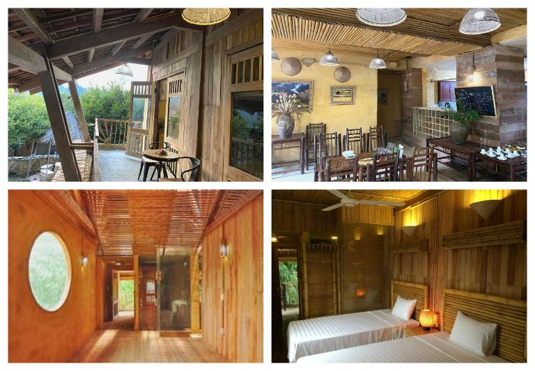 Dao Lodge homestay được thiết kế cực đẹp, nên thơ khiến khách du lịch yêu thích lựa chọn khi đặt chân tới Đồng Văn - Hà Giang