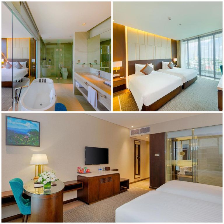 Nhân viên khách sạn luôn dọn dẹp phòng mỗi ngày để không gian nghỉ ngơi của khách hàng được thoáng đãng và sạch sẽ nhất 