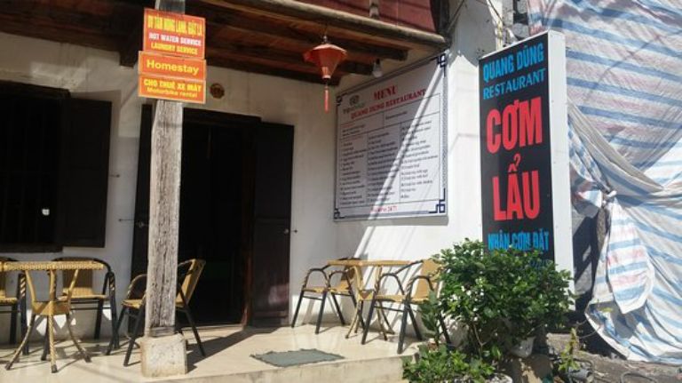 Nhà hàng Quang Dũng chuyên các món ăn đặc sản Hà Giang được đông đảo du khách ghé tới thưởng thức