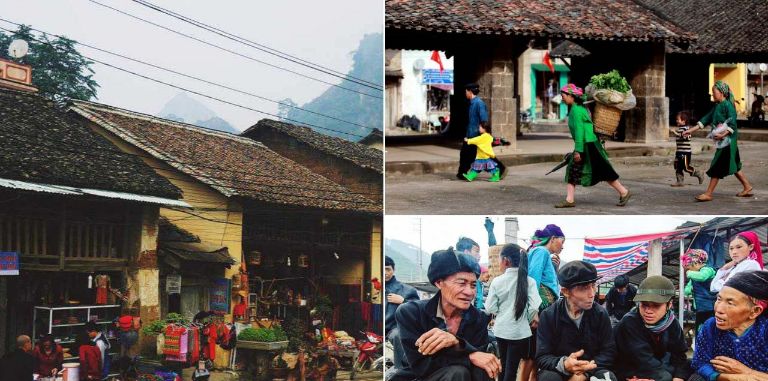 Phiên chợ Đông Văn mang đậm nét văn hóa đặc trưng của bà con địa phương 