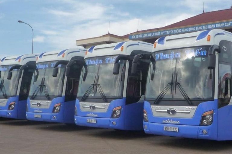 Nhà xe Đà Nẵng Pleiku Thuận Tiến với 10 chuyến xe trong ngày thoải mái cho hành khách lựa chọn