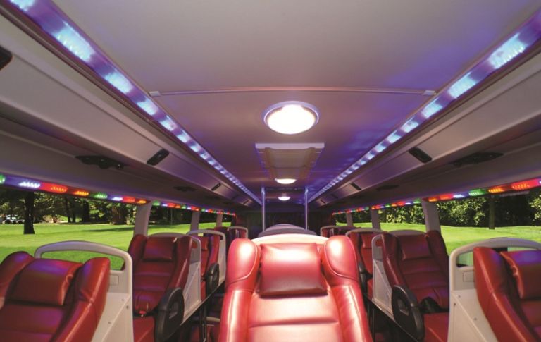 Xe khách Đà Nẵng Thái Nguyên Anh Khoa sử dụng dòng xe giường nằm 46 chỗ.