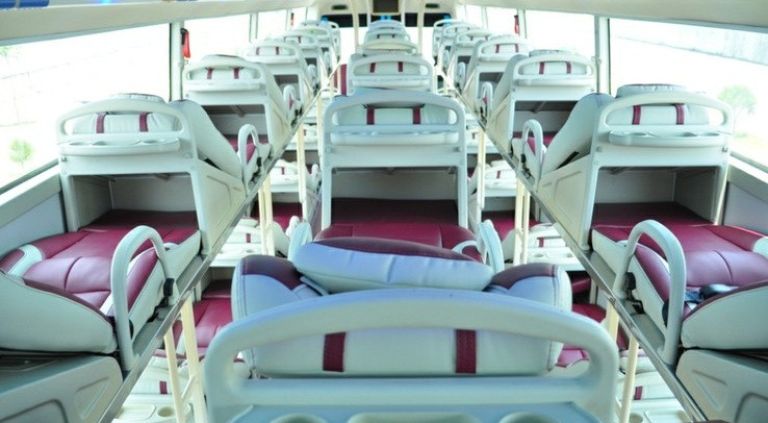 Thiết kế giường nằm khoảng cách lớn sẽ tạo nên không gian nghỉ ngơi riêng tư cho mỗi hành khách trong quá trình di chuyển