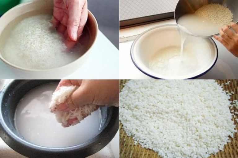 Công đoạn chuẩn bị gạo được xem là quan trọng nhất quyết định đến độ ngon của món ăn