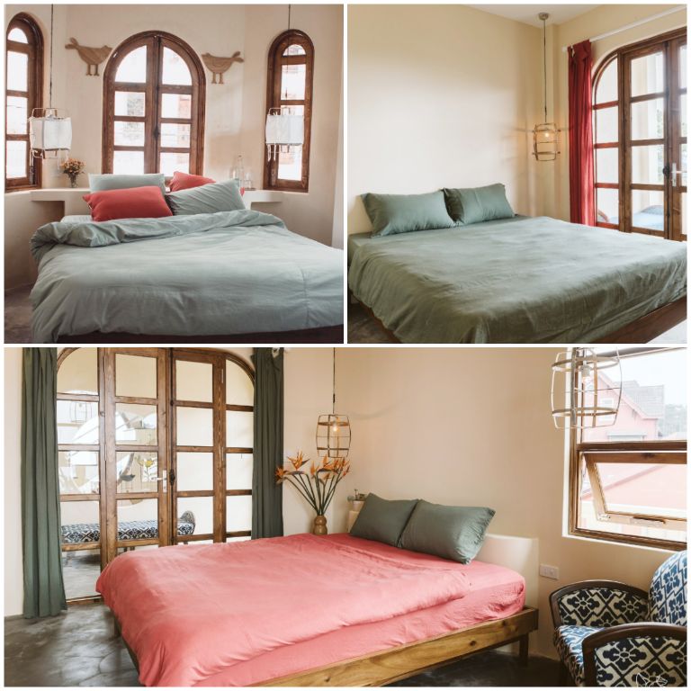 Phòng ngủ xinh xắn với tông màu nhã nhặn, tinh tế. (Nguồn: Internet)