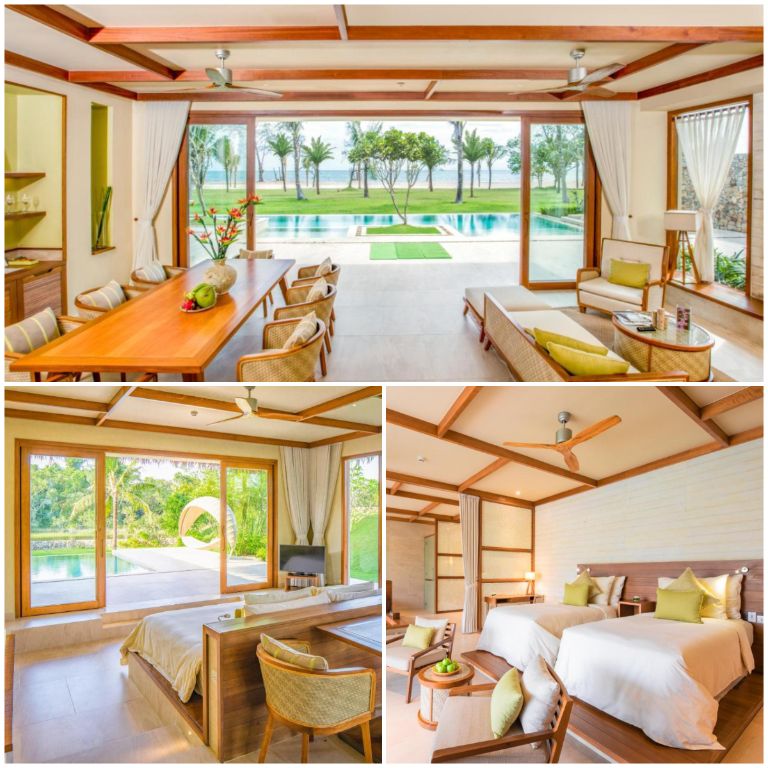 Phòng nghỉ tại Fushion Phú Quốc mang thiết kế cực kì ấn tượng, sang trọng (nguồn: facebook.com)