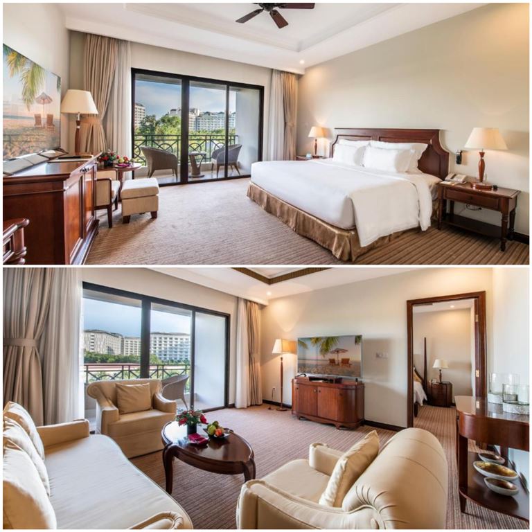 Các hạng phòng nghỉ tại Vinpearl Resort & Spa Phú Quốc đều được trang bị đầy đủ tiện nghi chuẩn 5 sao và các nội thất cao cấp, sang trọng. 