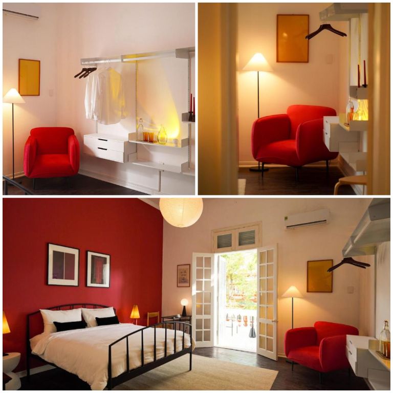 Giường đôi có ban công là một trong những căn phòng được nhiều du khách ưa chuộng, đây là lựa chọn cao cấp nhất với giá 1.250.000 đồng/đêm