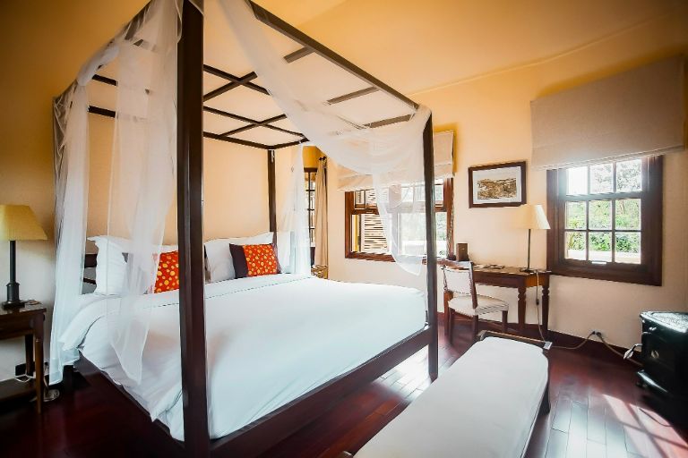 Phòng Bellevue Suite là căn phòng rộng nhất tại Ana Mandara Villas Dalat Resort & Spa.