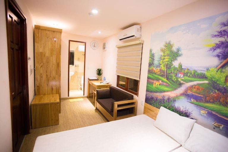 Homestay có đa dạng các loại phòng ngủ đáp ứng nhu cầu của các du khách 