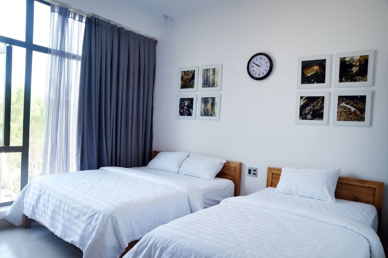 Mỗi phòng ngủ tại đây đều được dung tâm thiết kế sao cho hiện đại, tiện nghi nhất đối với khách hàng