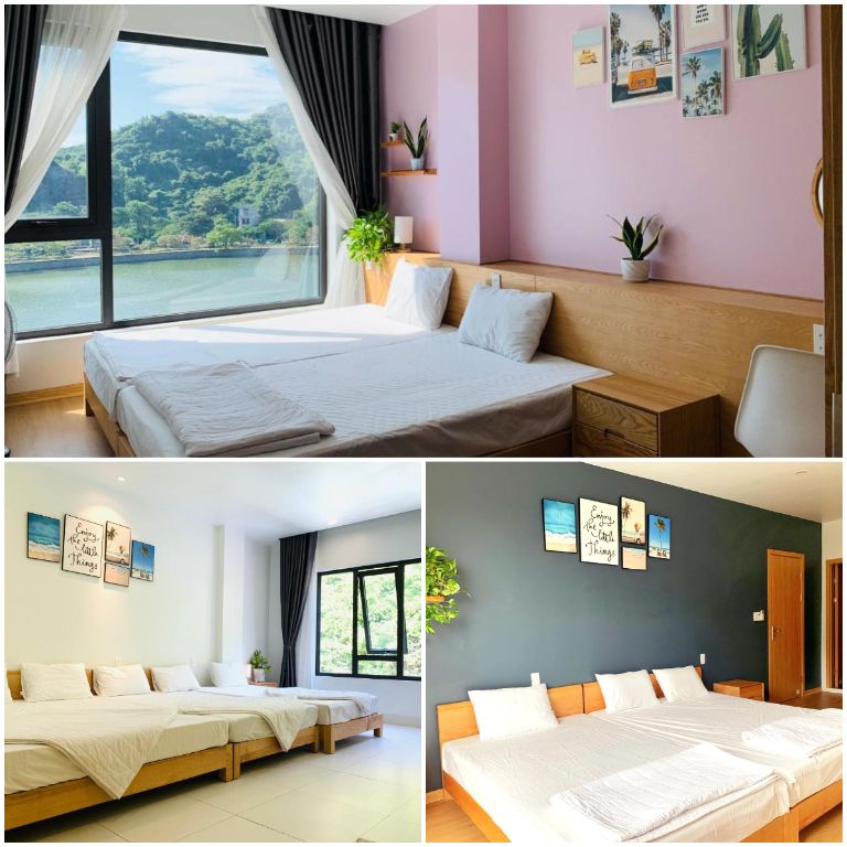 Rustic Homestay vịnh Lan Hạ cung cấp đa dạng các loại phòng nghỉ để đáp ứng nhu cầu của du khách