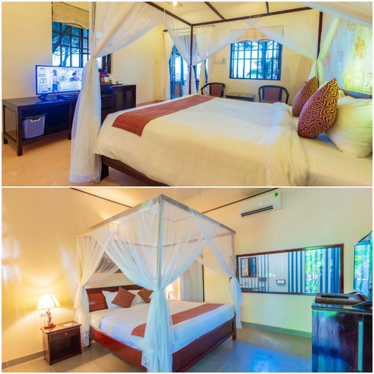 Các hạng phòng nghỉ tại Sea Star Resort Phú Quốc đều được thiết kế đẹp mắt với đầy đủ tiện nghi đạt tiêu chuẩn 3 sao quốc tế. 