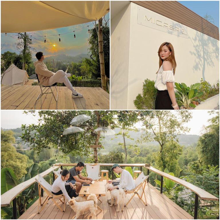Những bức ảnh check-in siêu đẹp của các bạn trẻ tại Micasa - homestay Cao Bằng Camping. 