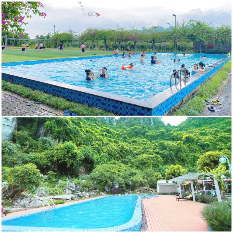 Khu nghỉ dưỡng cung cấp nhiều hồ bơi miễn phí ngoài trời, cho phép du khách thỏa sức giải nhiệt mùa hè. (Nguồn: Internet)