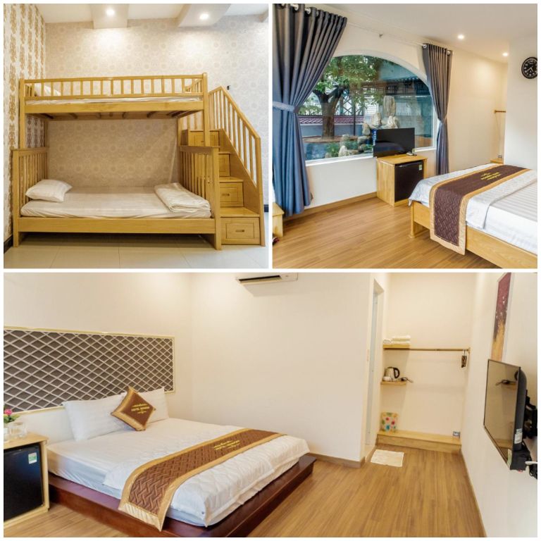 Phòng nghỉ của homestay Kon Tum này tuy không được trang trí quá cầu kỳ nhưng vẻ đẹp hiện đại, tinh tế đã thu hút một lượng lớn du khách
