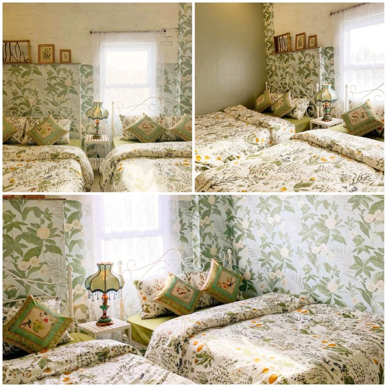 Phòng ngủ mang đậm phong cách quý tộc Anh hồi xưa. (Nguồn: Internet)