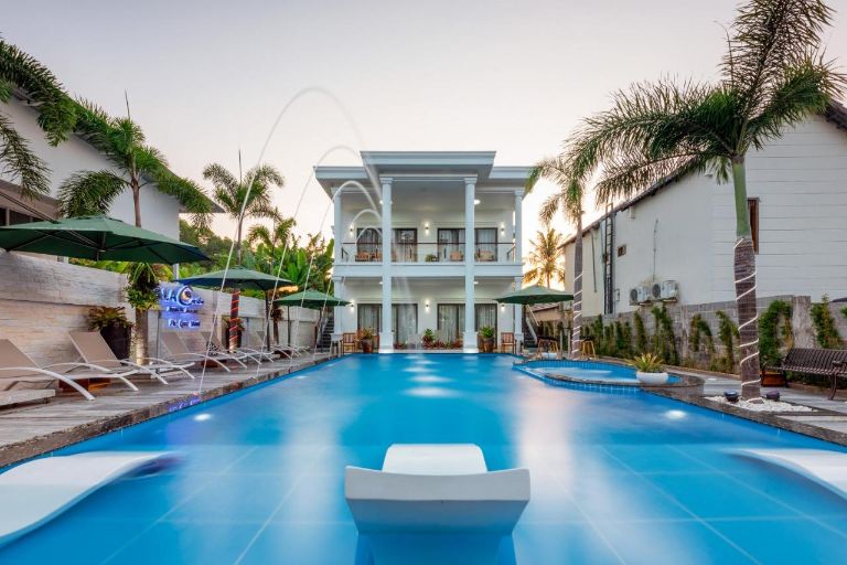Caribe Villa Phú Quốc là căn biệt thự 2 tầng với hồ bơi riêng tuyệt đẹp (nguồn: facebook.com)