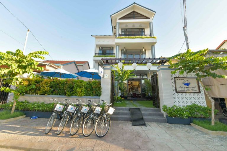 Island Town Villa Hội An cung cấp dịch vụ xe đạp miễn phí cho du khách có thể sử dụng 