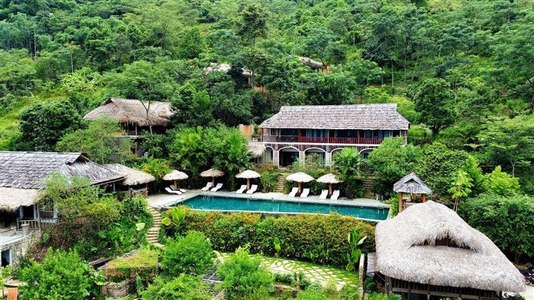 Pù Luông Eco Garden là một trong những homestay Thanh Hoá đáng thử mang lại trải nghiệm tuyệt vời cho du khách.