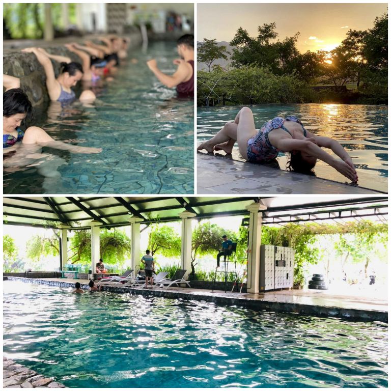 Dịch vụ yoga và các khóa học thở & thiền của du khách khi đến với homestay An Lạc 