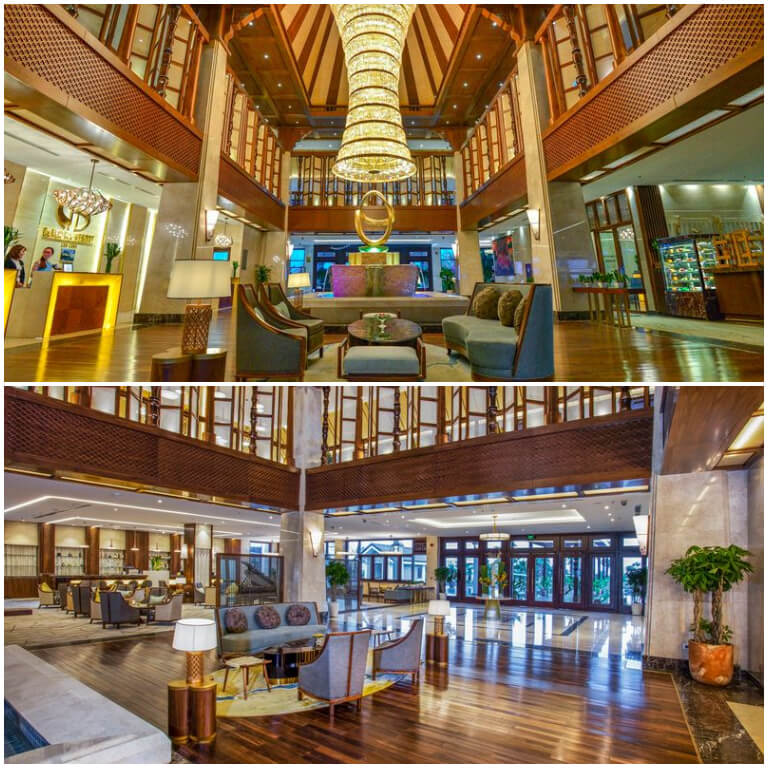 thiết kế của Duyên Hà Resort Cam Ranh