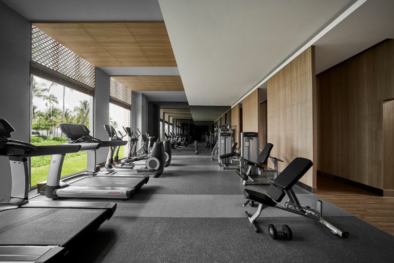 Trung tâm tập thể hình - Fitness Centre là hoàn toàn miễn phí cho du khách lưu trú tại resort (nguồn: booking.com)