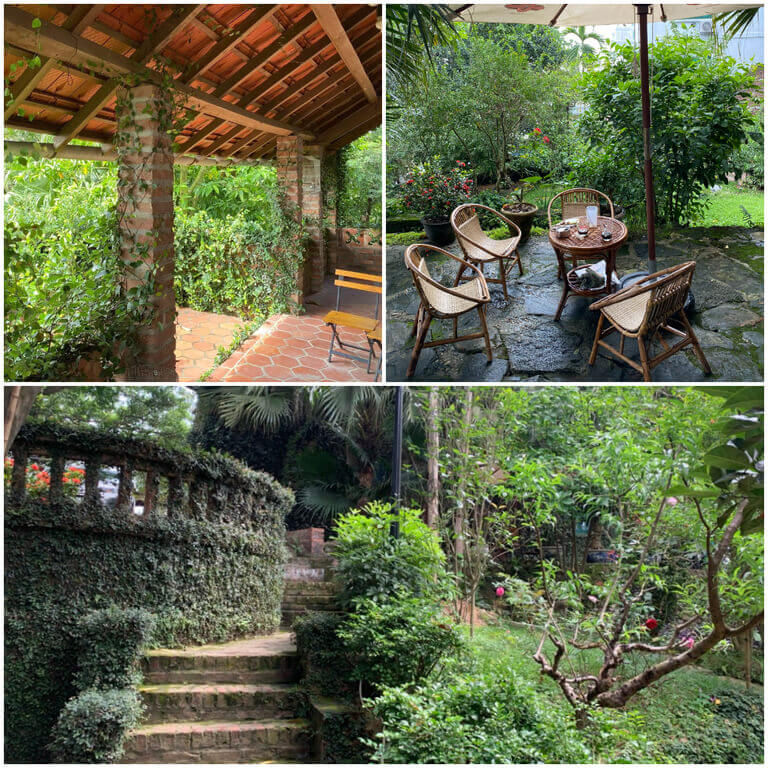 Bước vào khuôn của Jungle house, ta như lạc vào một khu vườn cổ tích (Nguồn: Facebook.com)