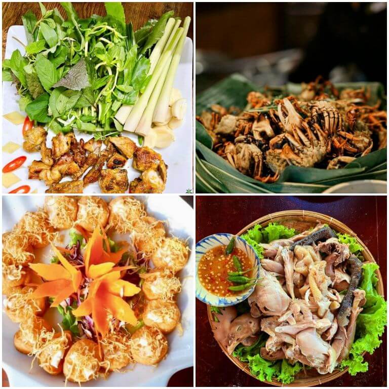 Nhà hàng trong homestay sẽ phục vụ những món ăn đa dạng, đầy chất lượng đến du khách. (nguồn: facebook.com)
