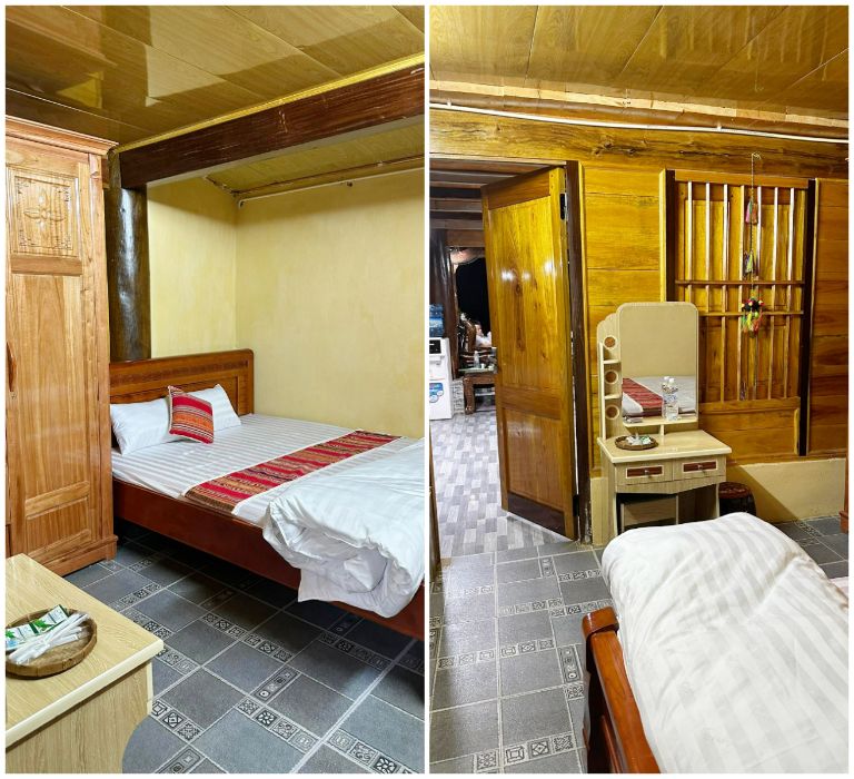 Phòng ngủ cá nhân có nhà vệ sinh riêng và điều hòa không khí, nhằm đảm bảo sự thoải mái và riêng tư cho các cặp đôi. (Nguồn: Internet)