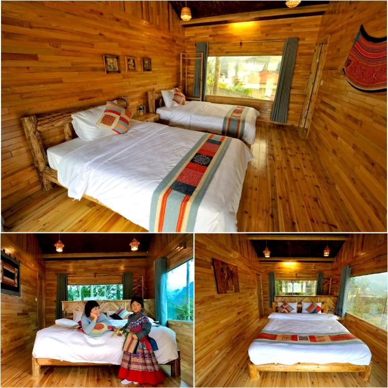 ANNA House có phòng giường đôi và phòng 02 giường đơn dành cho 02 người mỗi phòng.