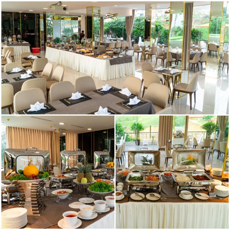 Nhà hàng tiện ích là dịch vụ mà bạn không thể bỏ qua khi tới nghỉ dưỡng tại Ivory Villas and Resort