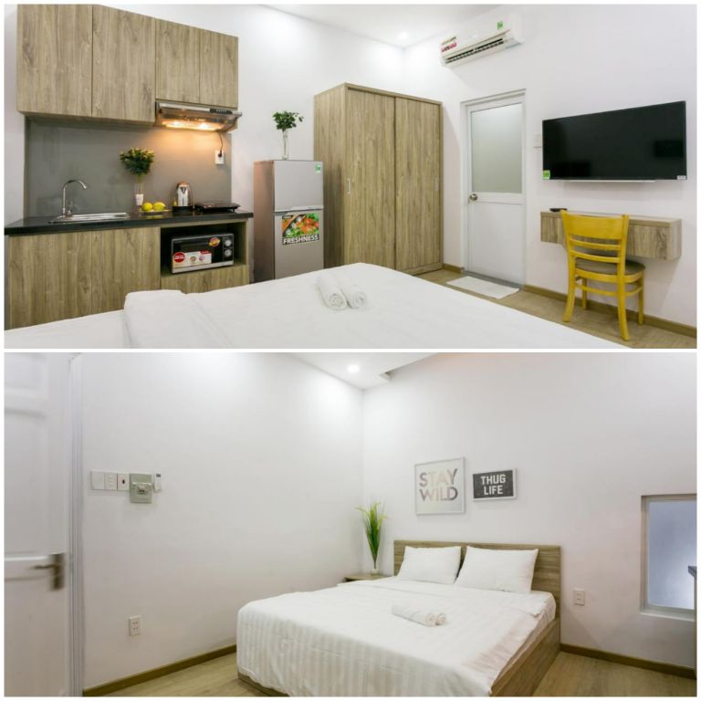 Mỗi hạng phòng ngủ được trang bị từ 1 - 2 giường ngủ đôi lớn được lắp đặt hệ thống nệm cao cấp đặc biệt cho du khách. (Nguồn ảnh: booking.com)
