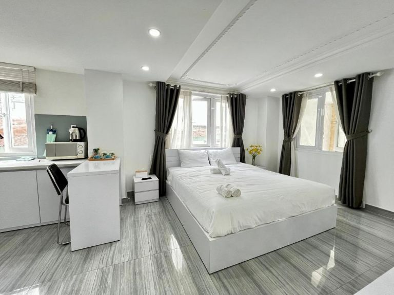 MơMơ Residence nằm tại Số 117 Duy Tân, Quận Phú Nhuận sẽ mang đến cho du khách một không gian nghỉ dưỡng rất thoải mái và tiện nghi. (Nguồn ảnh: booking.com)