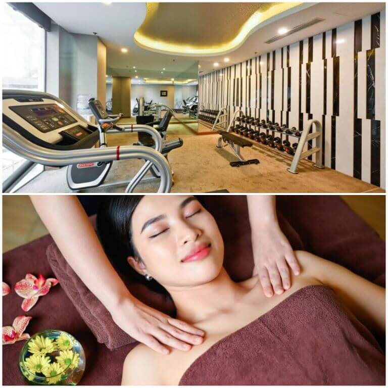Bạn nghỉ dưỡng tại Homestay Sài Gòn này thì không thể bỏ qua các dịch vụ tiện nghi như: spa, massage và hệ thống phòng gym có tính phụ phí mini