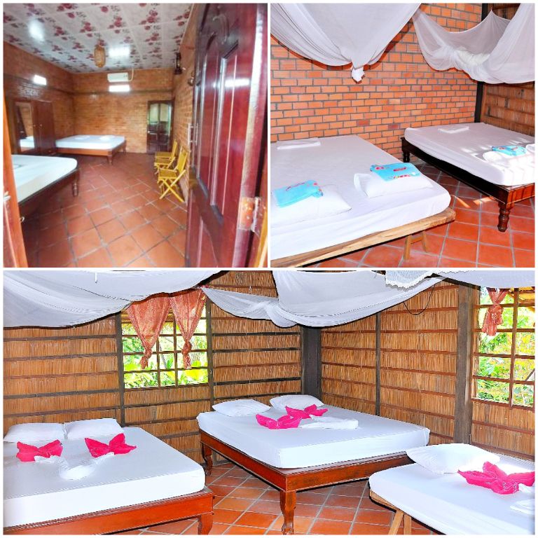 Phòng nghỉ Ngoc Phuong Homestay được lắp đặt nhiều cửa sổ tạo không gian thoáng mát cho bạn (nguồn: facebook.com)