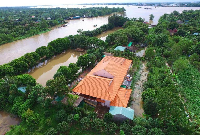 Út Thủy Homestay Vĩnh Long là khu du lịch nghỉ dưỡng sinh thái độc đáo (nguồn: facebook.com)