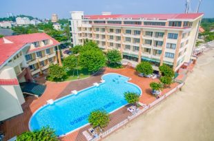 Intourco Resort Vũng Tàu là một khu nghỉ dưỡng đẳng cấp 4 sao nằm ngay sát biển (nguồn: Booking.com).