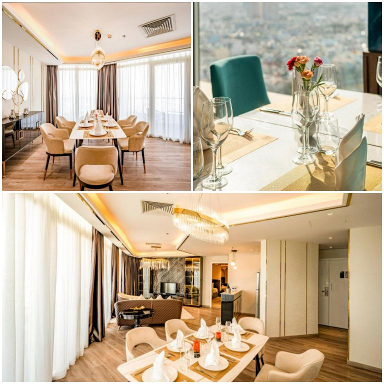 La Vela Hotel Saigon có phục vụ các phòng ăn nhỏ VIP cho du khách mang đến cảm giác riêng tư và kín đáo phù hợp cho các gia đình hoặc các cuộc đàm phán. (Nguồn ảnh: Booking.com)