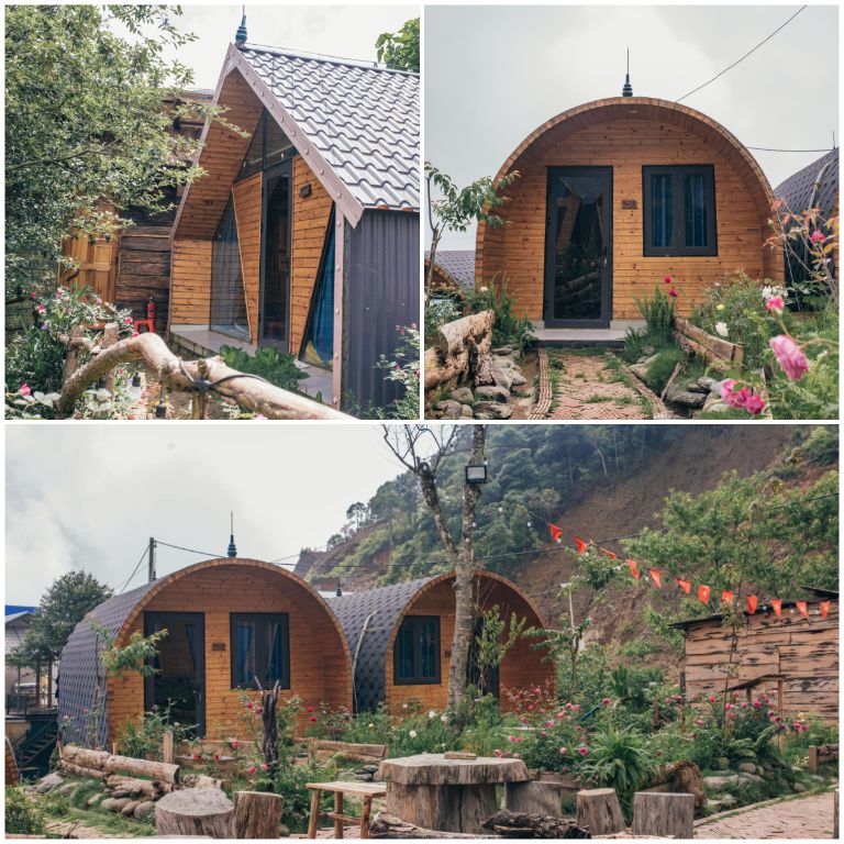 Sự đa dạng trong phong cách xây dựng của Mando Homestay Tà Xùa hứa hẹn sẽ đem đến cho bạn những trải nghiệm đầy thú vị khi lưu trú tại đây 