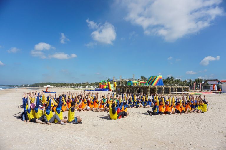 Melia Hồ Tràm Beach Resort tổ chức hàng loạt các hoạt động trải nghiệm cho khách thuê phòng (nguồn: facebook.com)