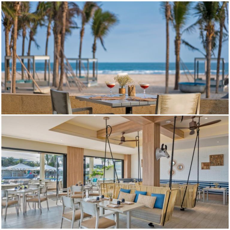 Câu lạc bộ Bãi biển Breeza được nhiều bạn trẻ yêu thích bởi đồ uống, đồ ăn chất lượng, không gian náo nhiệt (nguồn: booking.com)